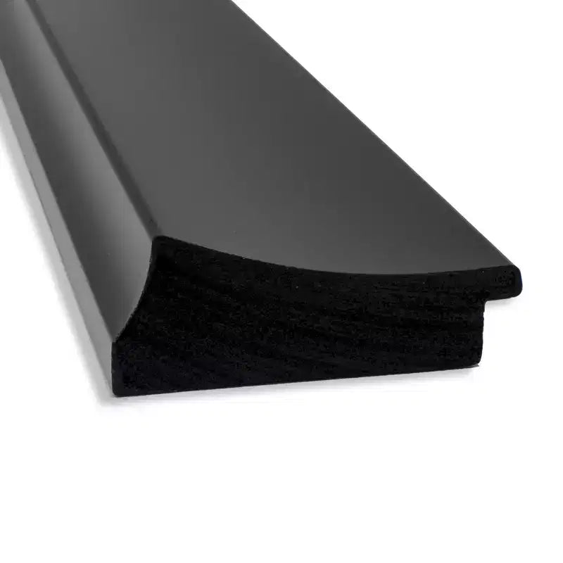 32" x 32" Square Framed Bathroom Wall Mirror - Black