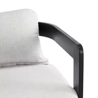 Modern Aluminum Outdoor Bar Stools with Cushion