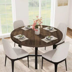 Industrial Style Round Dining Table