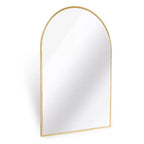24 x 36 Arched Wall Mirror with Aluminum Alloy Frame
