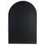 24 x 36 Arched Wall Mirror with Aluminum Alloy Frame