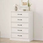 5-Drawer Chest Dresser, 42.7" Tall Storage Cabinet for Bedroom, Living Room and Nursery