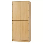 72-Inch Kitchen Storage Cabinet with Door Shelves and Adjustable Shelves