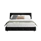 King Size Chenille Platform Bed with Upholstered Headboard and Pine Wood Slat Frame