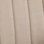 Linen Upholstery Bar Stools Set of 2 with Back, Armrest & Wood Legs