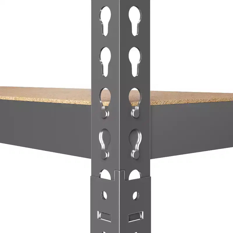 5-Tier Boltless Metal Storage Shelf