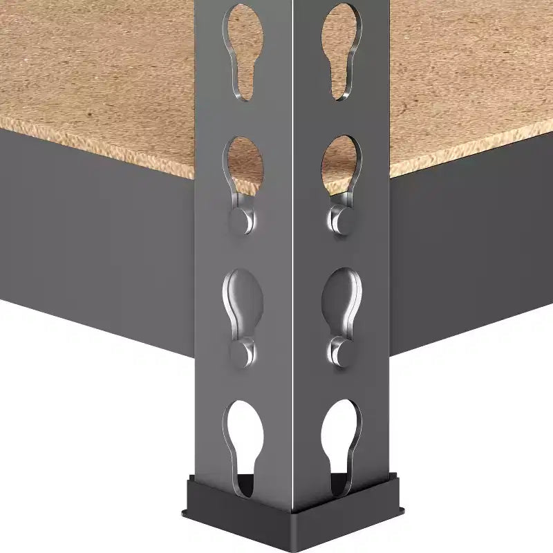 5-Tier Boltless Metal Storage Shelf