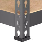 5-Tier Boltless Metal Storage Shelf