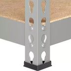 5-Tier Boltless Metal Storage Shelf