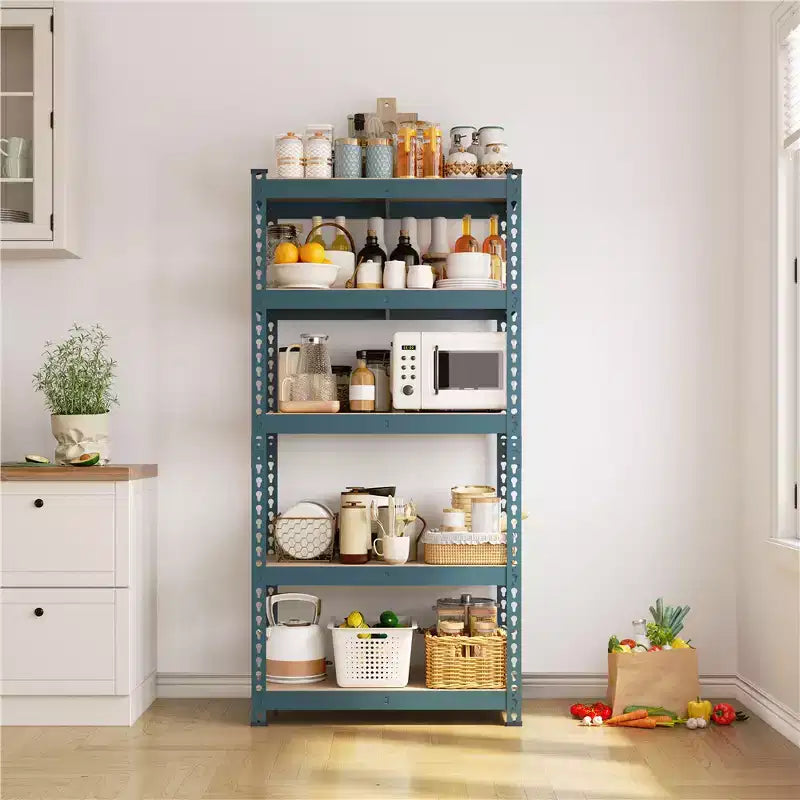 5-Tier Boltless Metal Storage Shelf