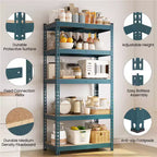 5-Tier Boltless Metal Storage Shelf
