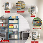 5-Tier Boltless Metal Storage Shelf