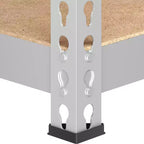 5-Tier Boltless Metal Storage Shelf